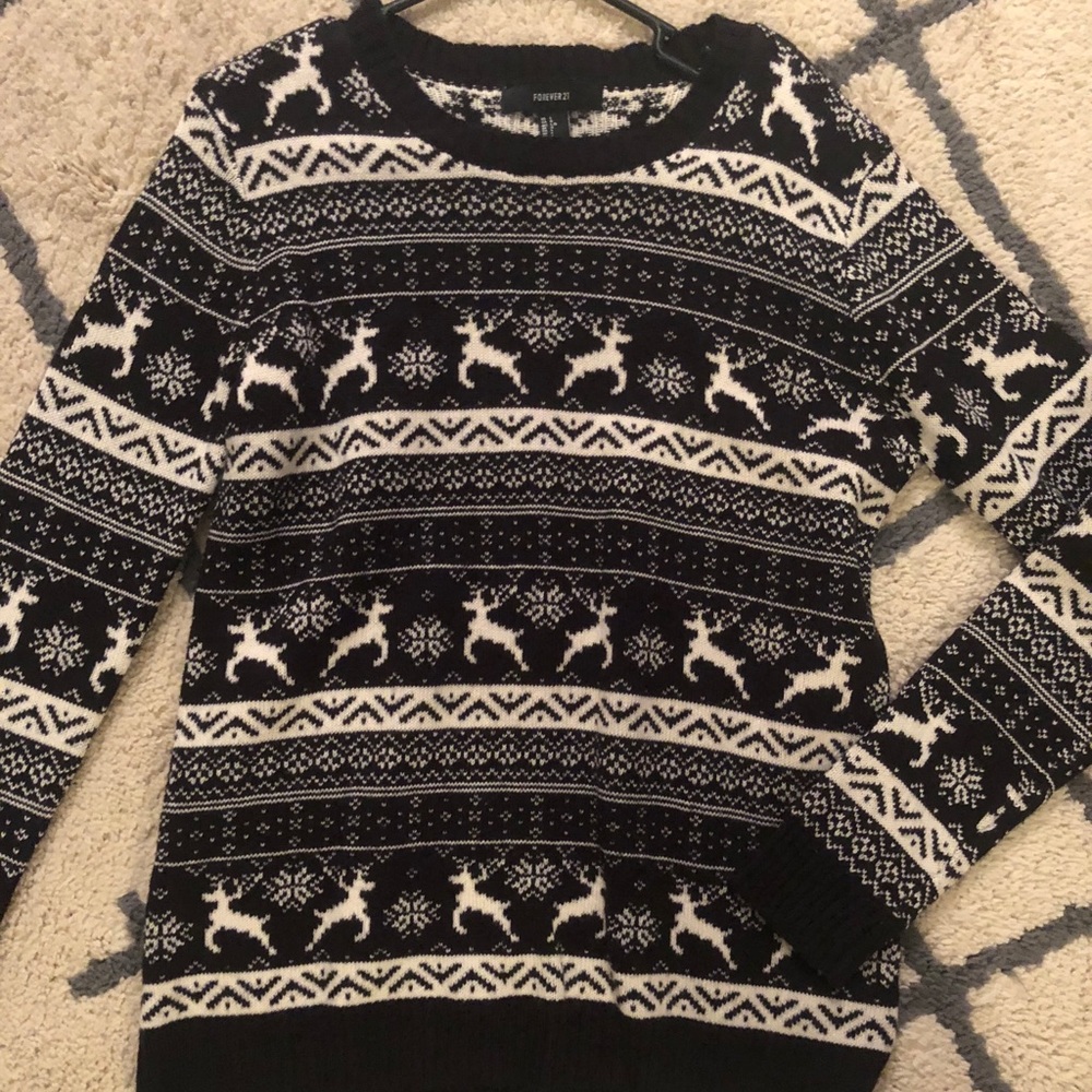 Forever 21 Reindeer Sweater